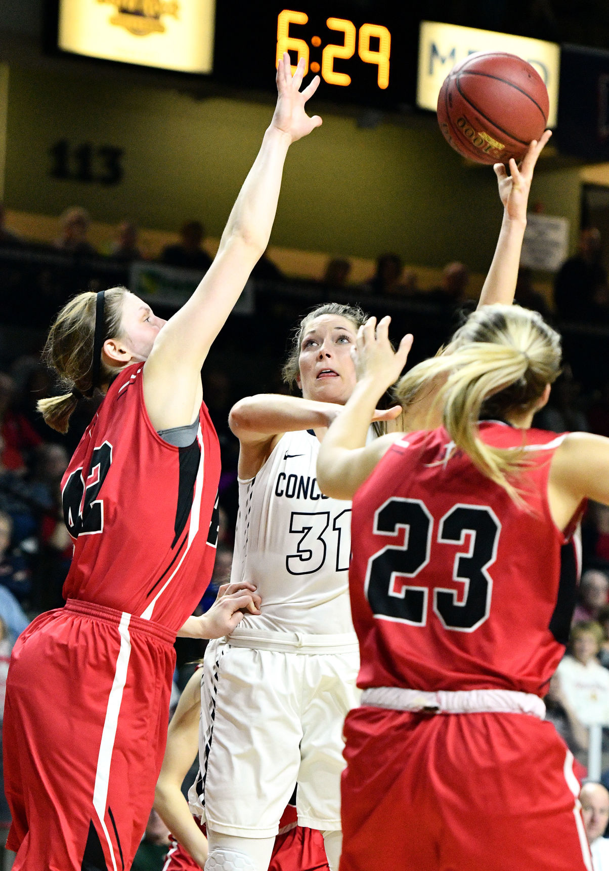 Northwestern vs Concordia NAIA basketball